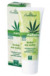 Cannaderm natura - krém na nohy 75 g krabička