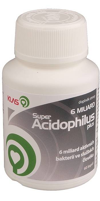 Klas Super Acidophilus plus 6 miliard 60 kapslí
