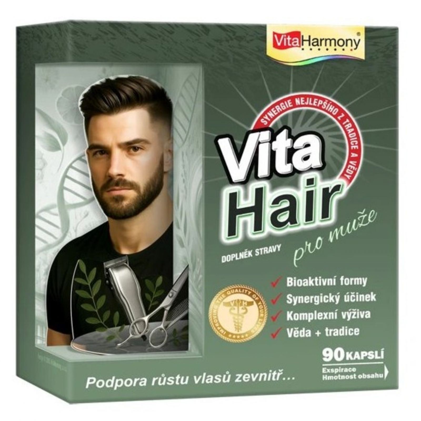 VitaHarmony VitaHair pro muže 90 tablet