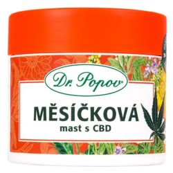 Dr. Popov Měsíčková mast s CBD 50 ml