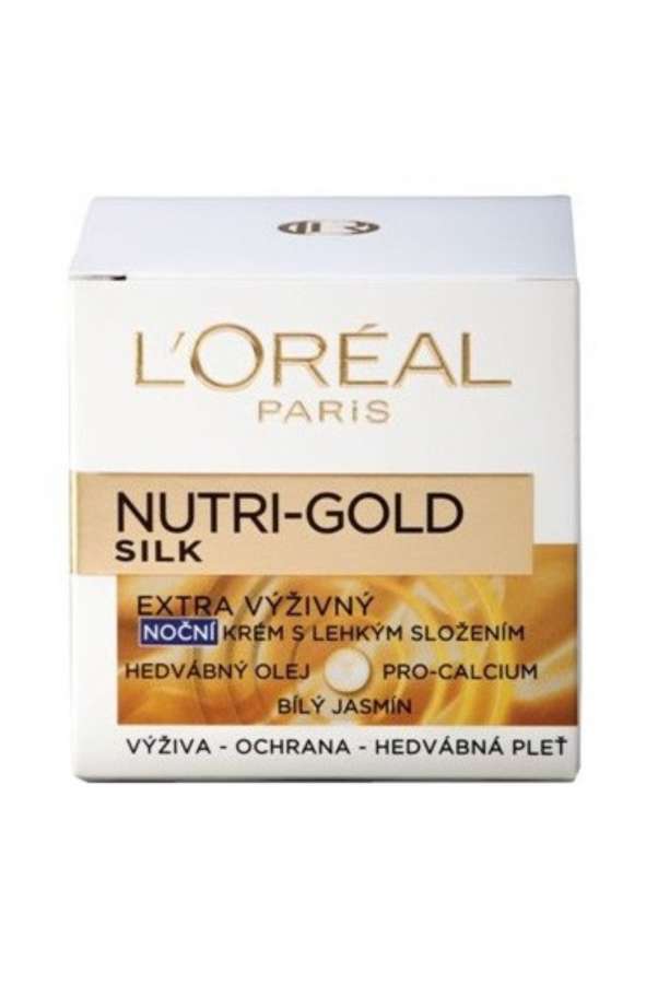 L'Oréal Paris Nutri-Gold SILK Extra výživný noční krém 50 ml